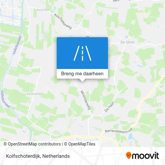 Kolfschoterdijk kaart