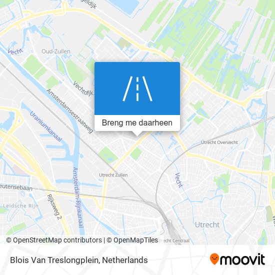 Blois Van Treslongplein kaart