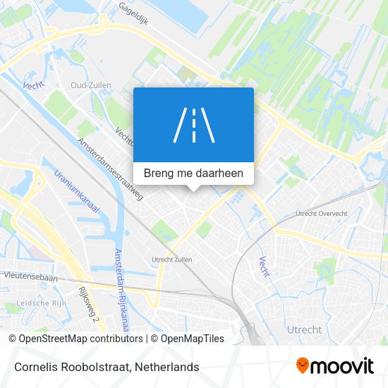 Cornelis Roobolstraat kaart