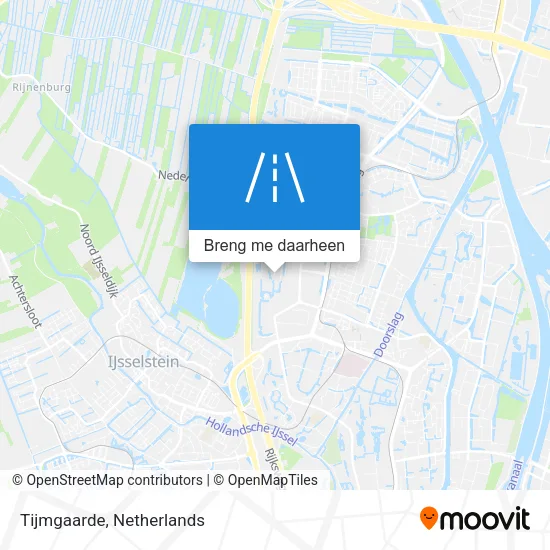 Tijmgaarde kaart