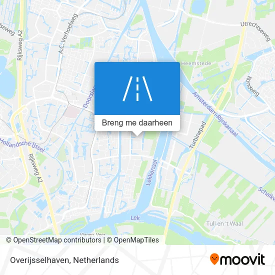 Overijsselhaven kaart