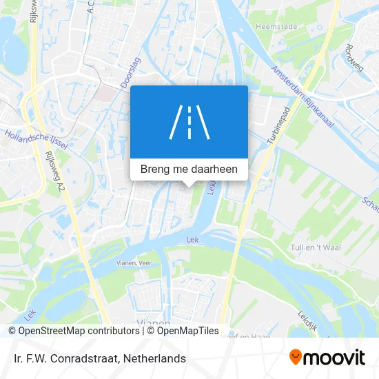 Ir. F.W. Conradstraat kaart