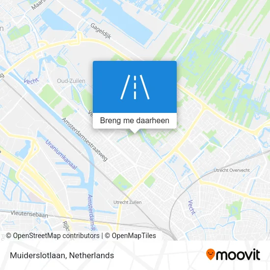 Muiderslotlaan kaart