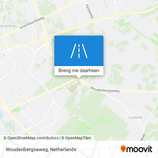 Woudenbergseweg kaart