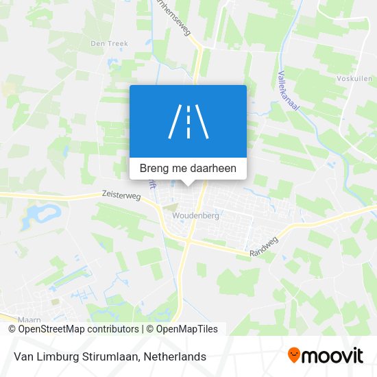 Van Limburg Stirumlaan kaart