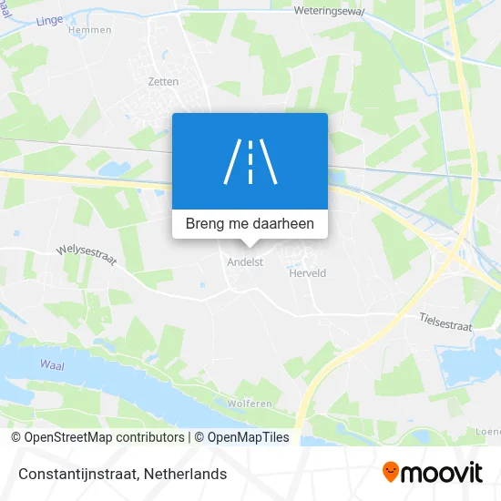 Constantijnstraat kaart