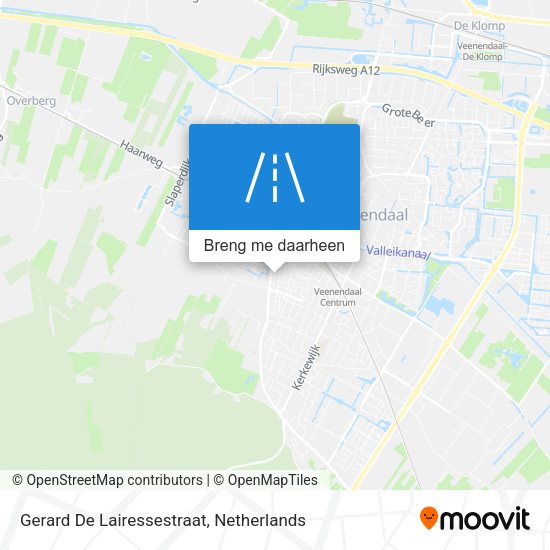 Gerard De Lairessestraat kaart