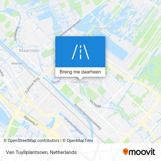 Van Tuyllplantsoen kaart