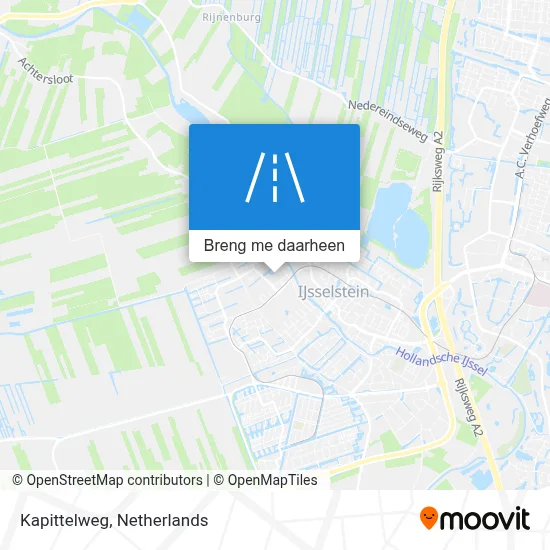 Kapittelweg kaart