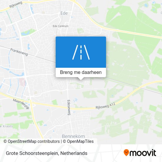 Grote Schoorsteenplein kaart