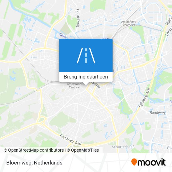 Bloemweg kaart