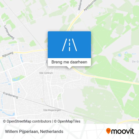 Willem Pijperlaan kaart