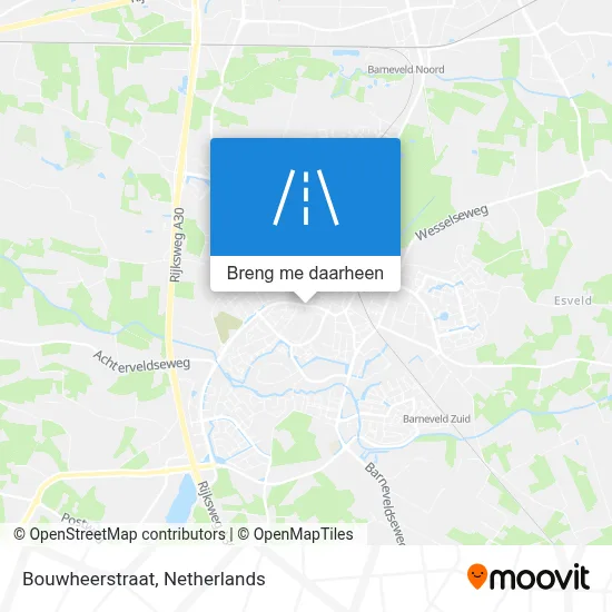 Bouwheerstraat kaart