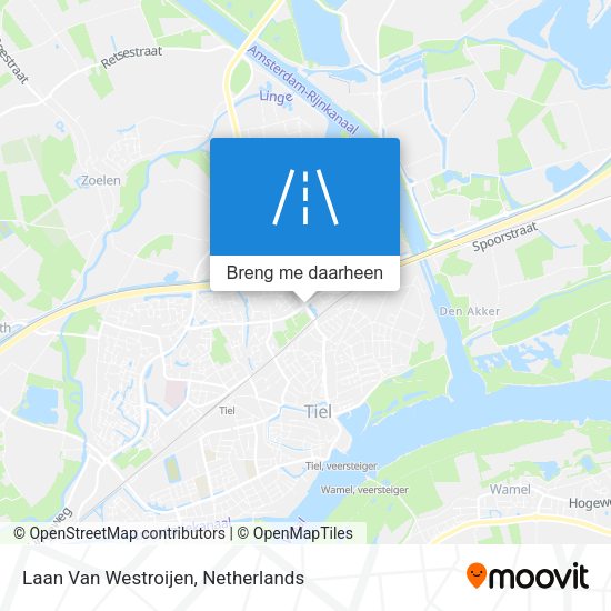 Laan Van Westroijen kaart