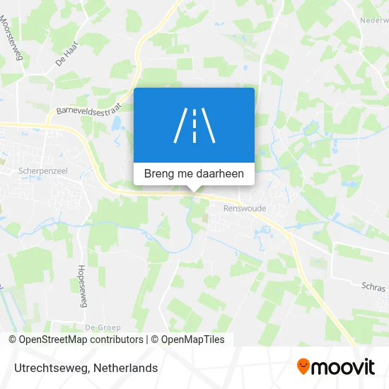 Utrechtseweg kaart