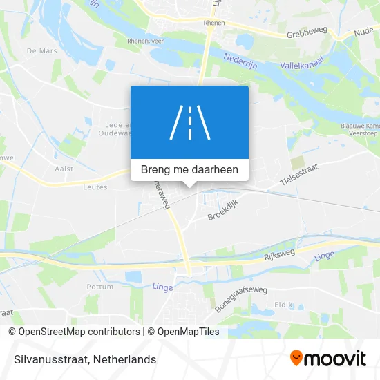 Silvanusstraat kaart