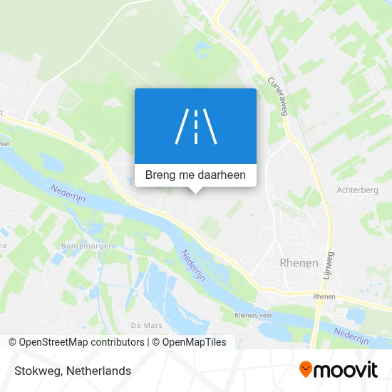 Stokweg kaart