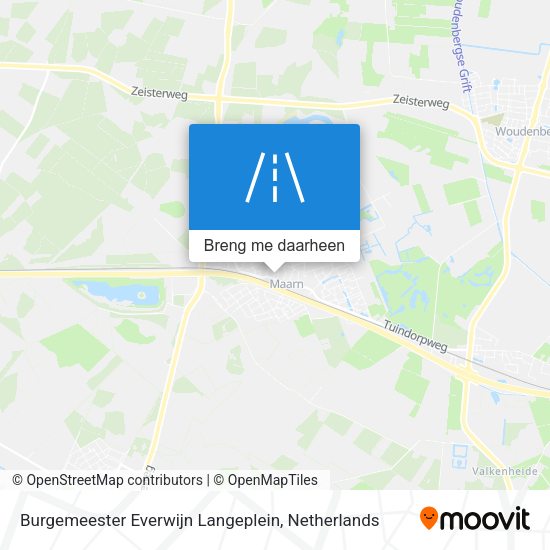 Burgemeester Everwijn Langeplein kaart