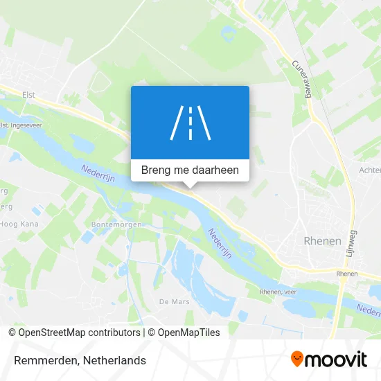 Remmerden kaart