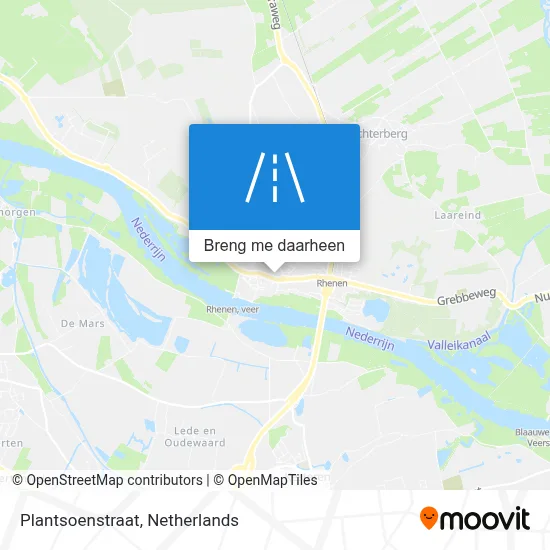 Plantsoenstraat kaart
