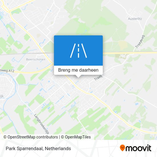 Park Sparrendaal kaart