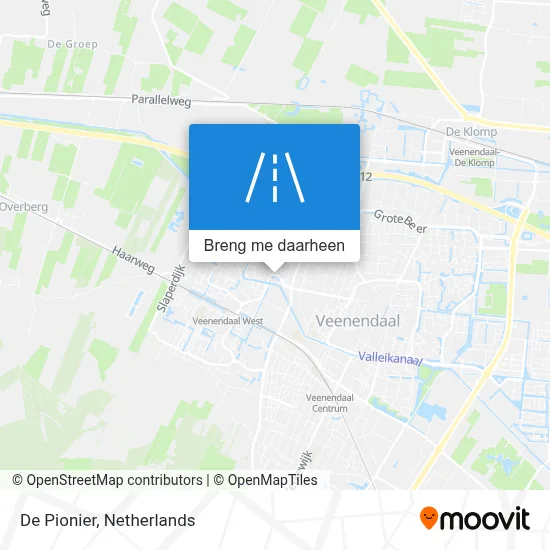 De Pionier kaart