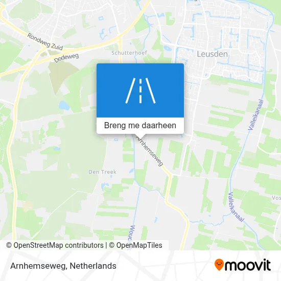 Arnhemseweg kaart