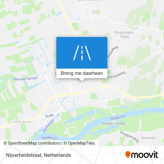 Nijverheidstraat kaart