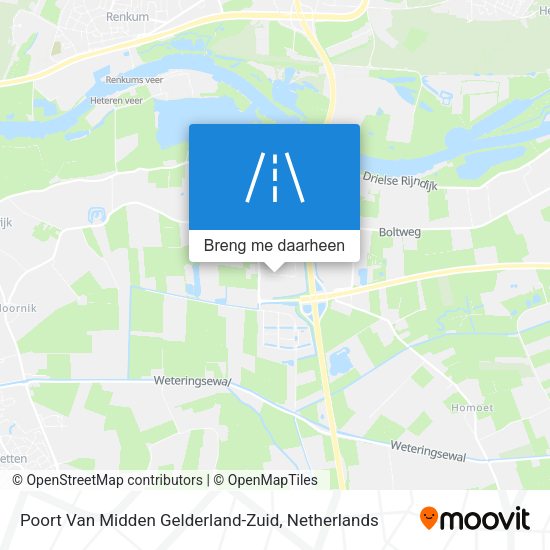 Poort Van Midden Gelderland-Zuid kaart