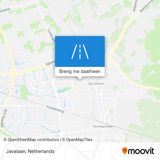Javalaan kaart