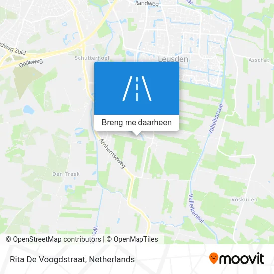 Rita De Voogdstraat kaart