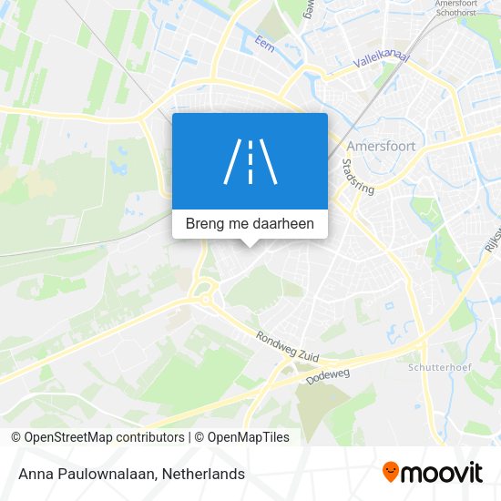 Anna Paulownalaan kaart