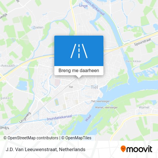 J.D. Van Leeuwenstraat kaart