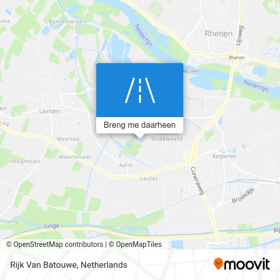 Rijk Van Batouwe kaart