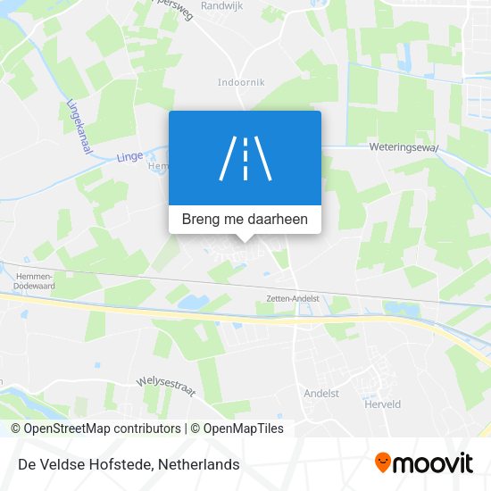 De Veldse Hofstede kaart