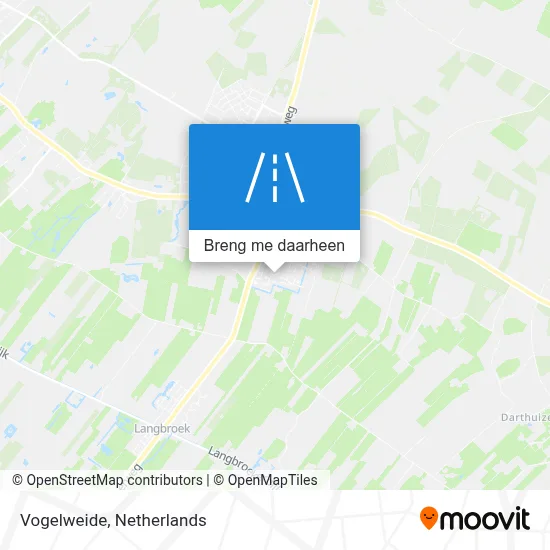 Vogelweide kaart