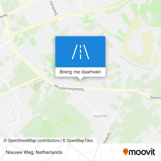 Nieuwe Weg kaart