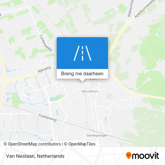Van Neslaan kaart