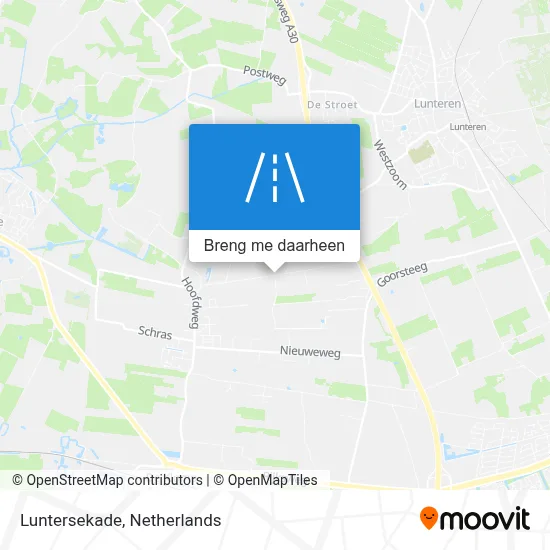 Luntersekade kaart