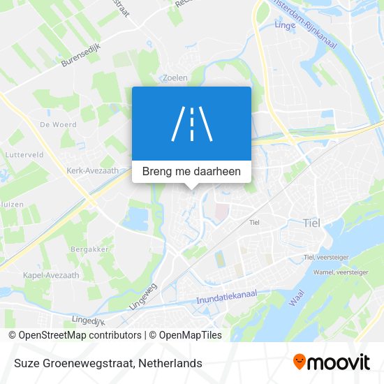 Suze Groenewegstraat kaart