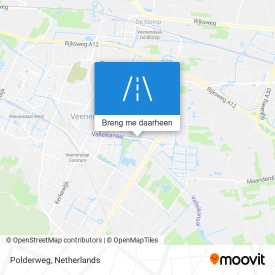 Polderweg kaart