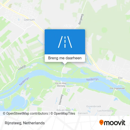 Rijnsteeg kaart