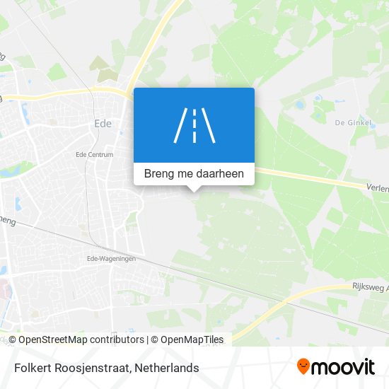 Folkert Roosjenstraat kaart