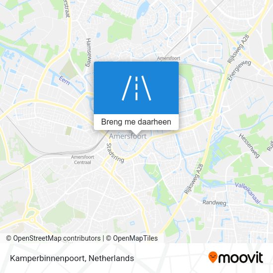 Kamperbinnenpoort kaart