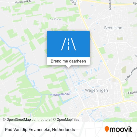 Pad Van Jip En Janneke kaart