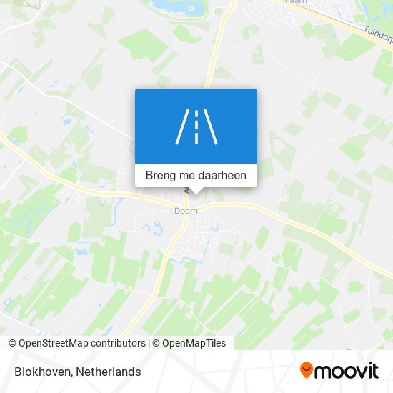 Blokhoven kaart