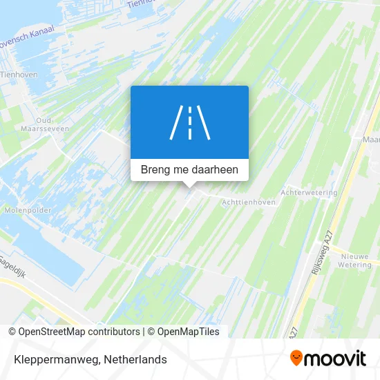 Kleppermanweg kaart