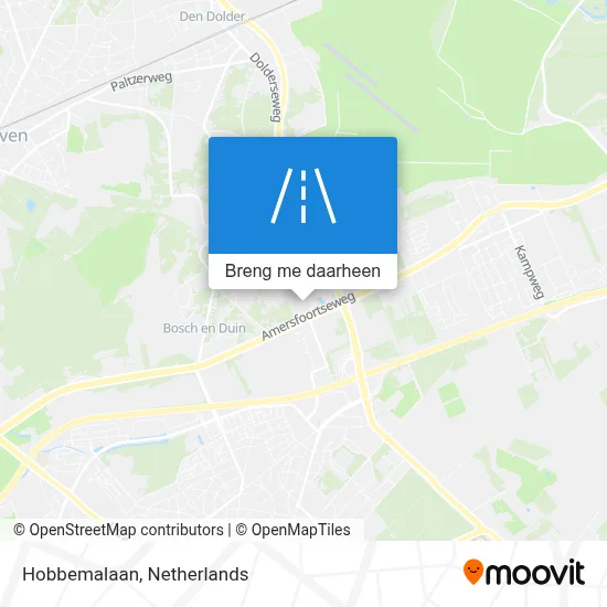 Hobbemalaan kaart