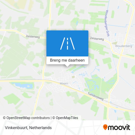 Vinkenbuurt kaart