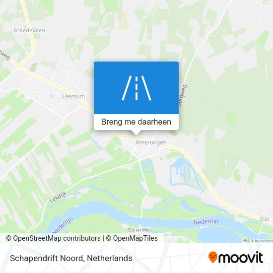 Schapendrift Noord kaart